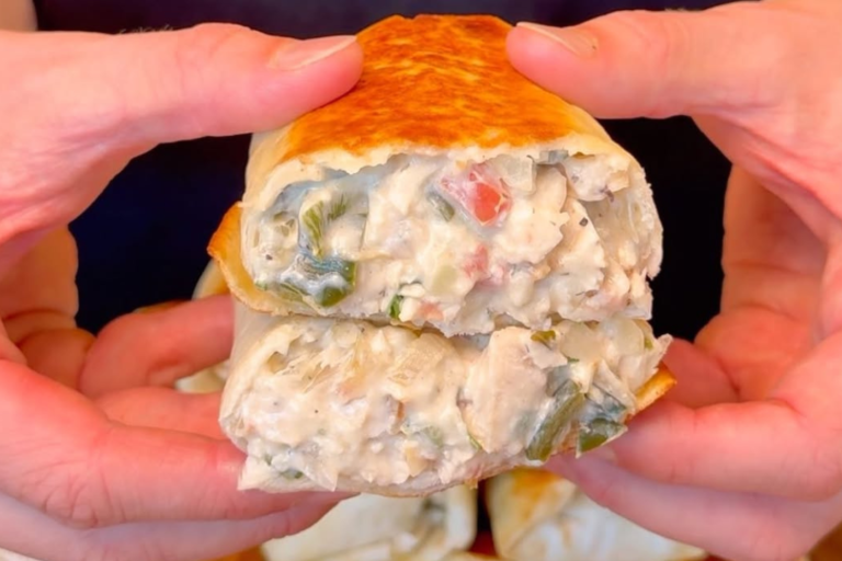 Cheesy Chicken Tzatziki Burritos