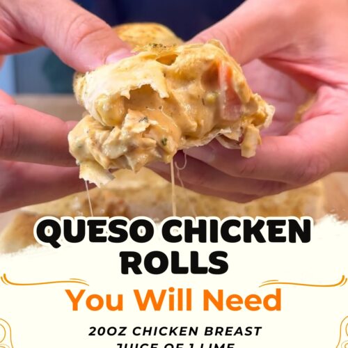 Macro-Friendly Queso Chicken Rolls: A Delicious Fit Meal