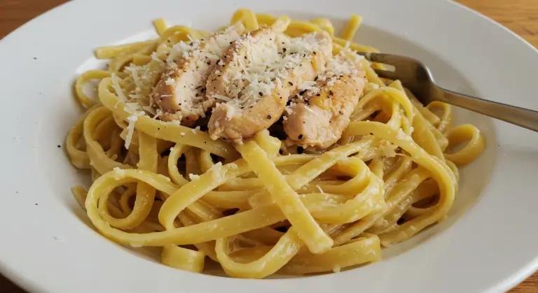 Spicy Chicken Alfredo