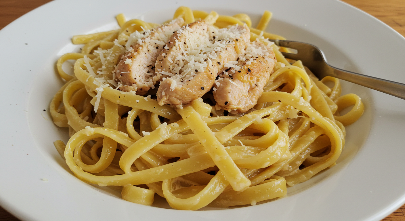 Spicy Chicken Alfredo