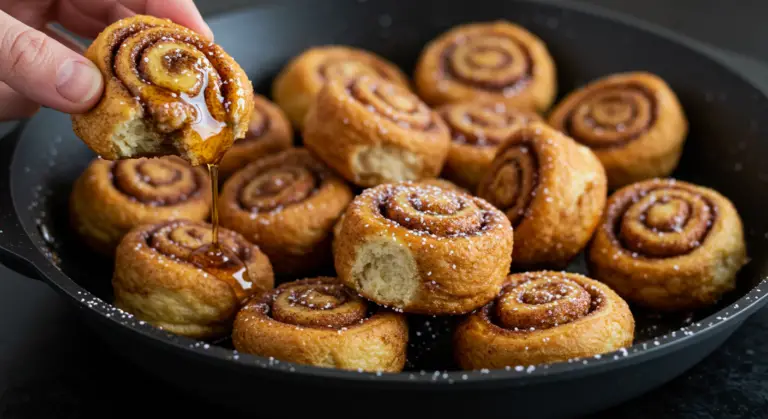 Cinnamon Roll French Toast Bites