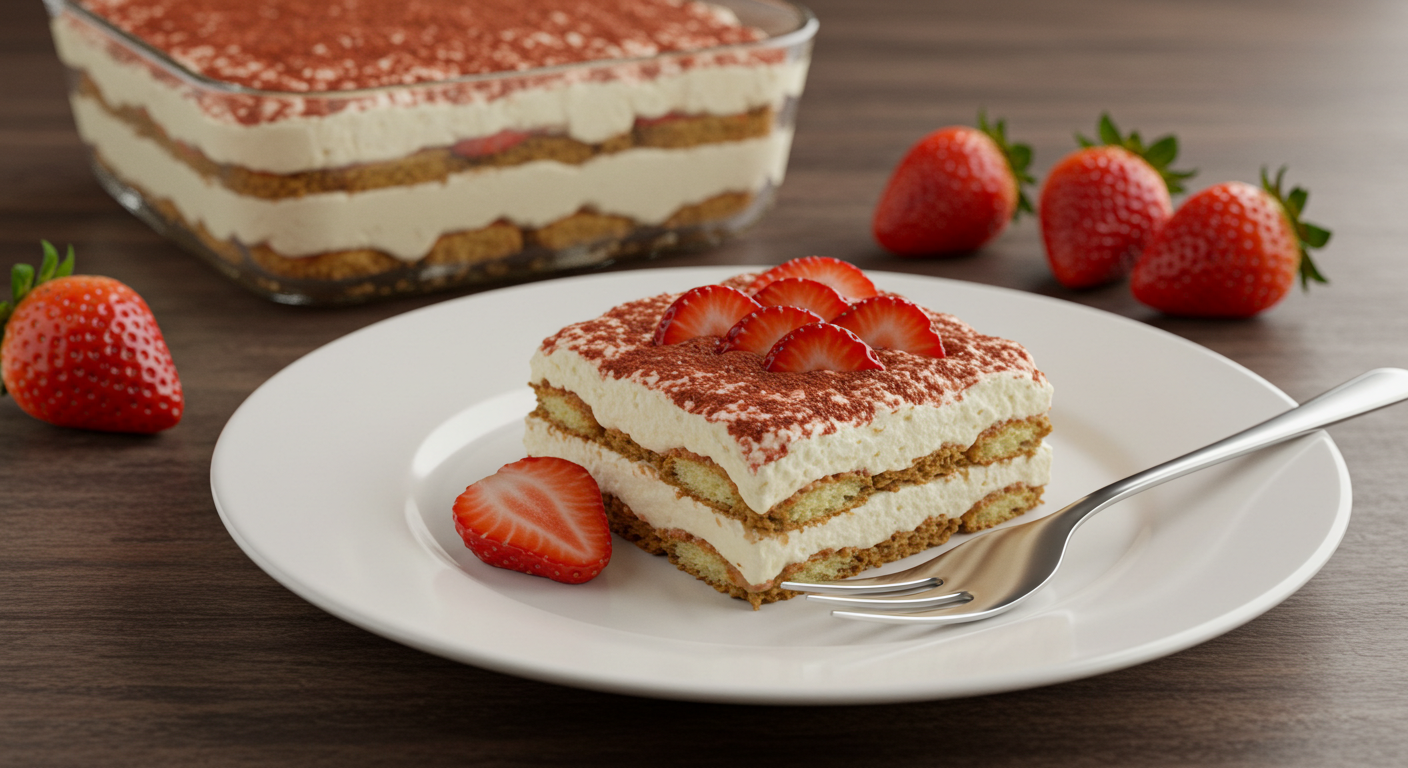Strawberry Tiramisu