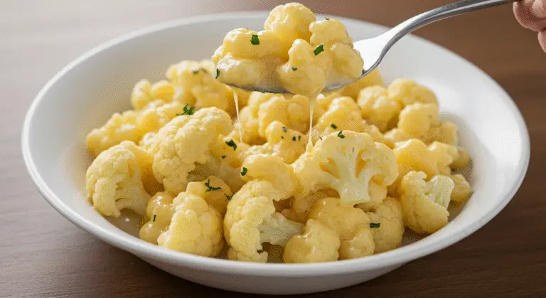 How to make Cauliflower “Mac & Cheese” keto-style