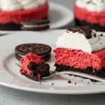 Mini Red Velvet Oreo Cheesecakes